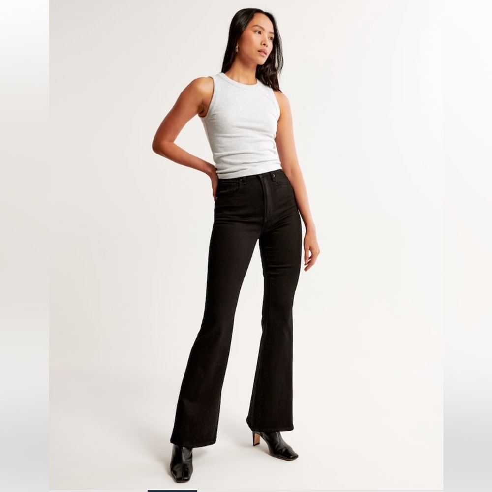 Ultra High Rise Stretch Flare Jean